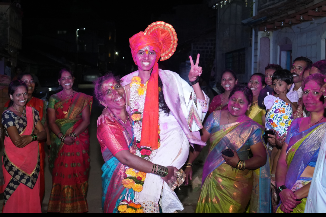 समिक्षा रामाणे बनली बेलेवाडीतील पहिली महिला पोलीस 